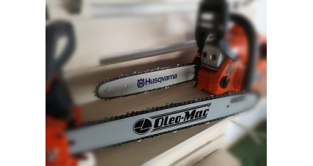 Breve selección de motosierras Husqvarna y Oleo-Mac